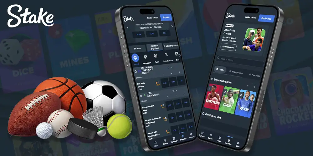 ¿Cuáles son las opciones de apuestas en la app Stake Argentina?