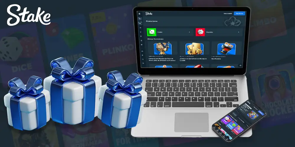 Información sobre el programa de bonos de Stake Casino