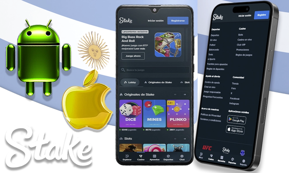 Aplicación Móvil de Stake - Juega Desde Cualquier Lugar en Argentina